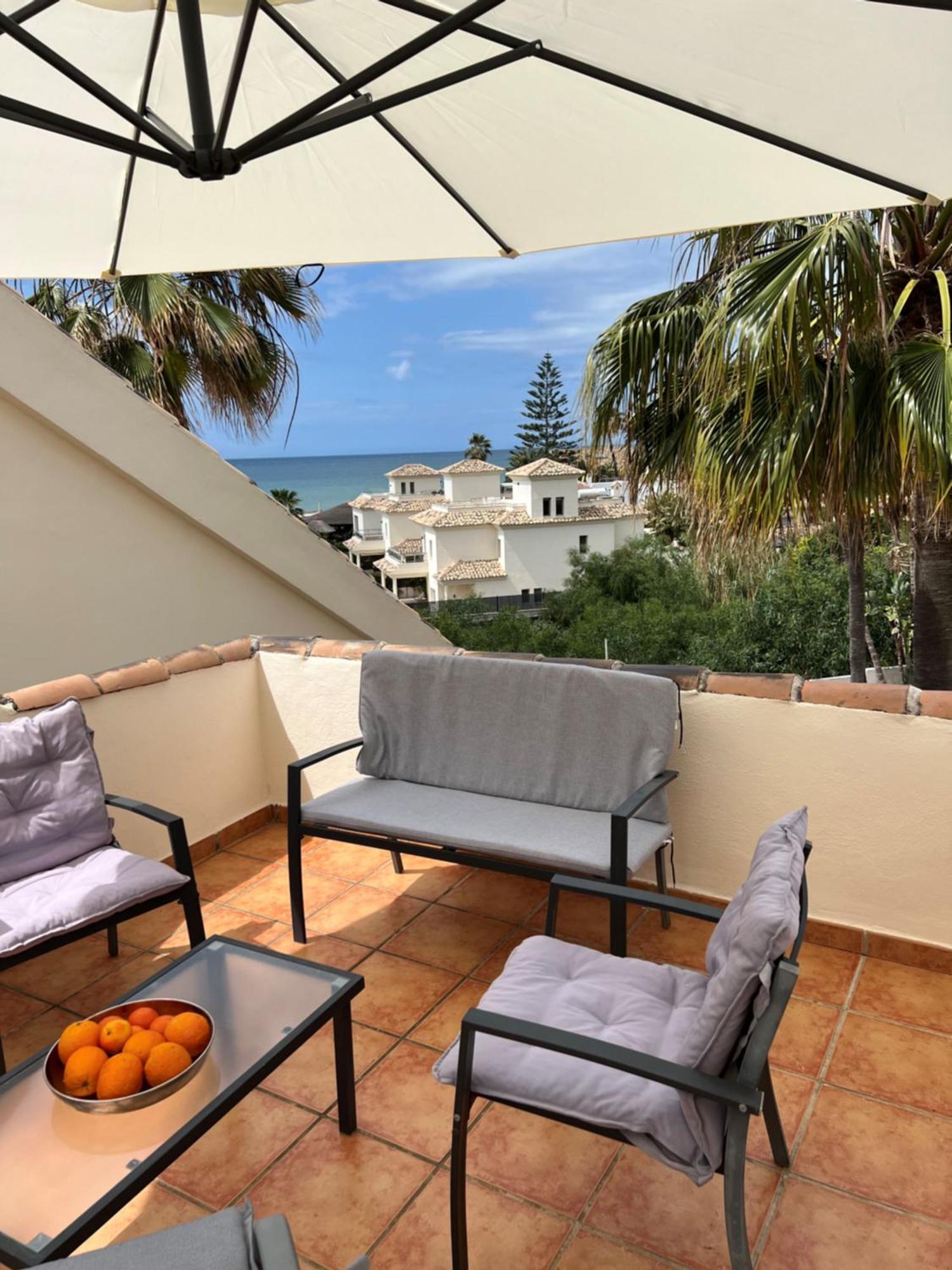 Stylish Townhouse In Beachfront Complex Marbella Exteriör bild