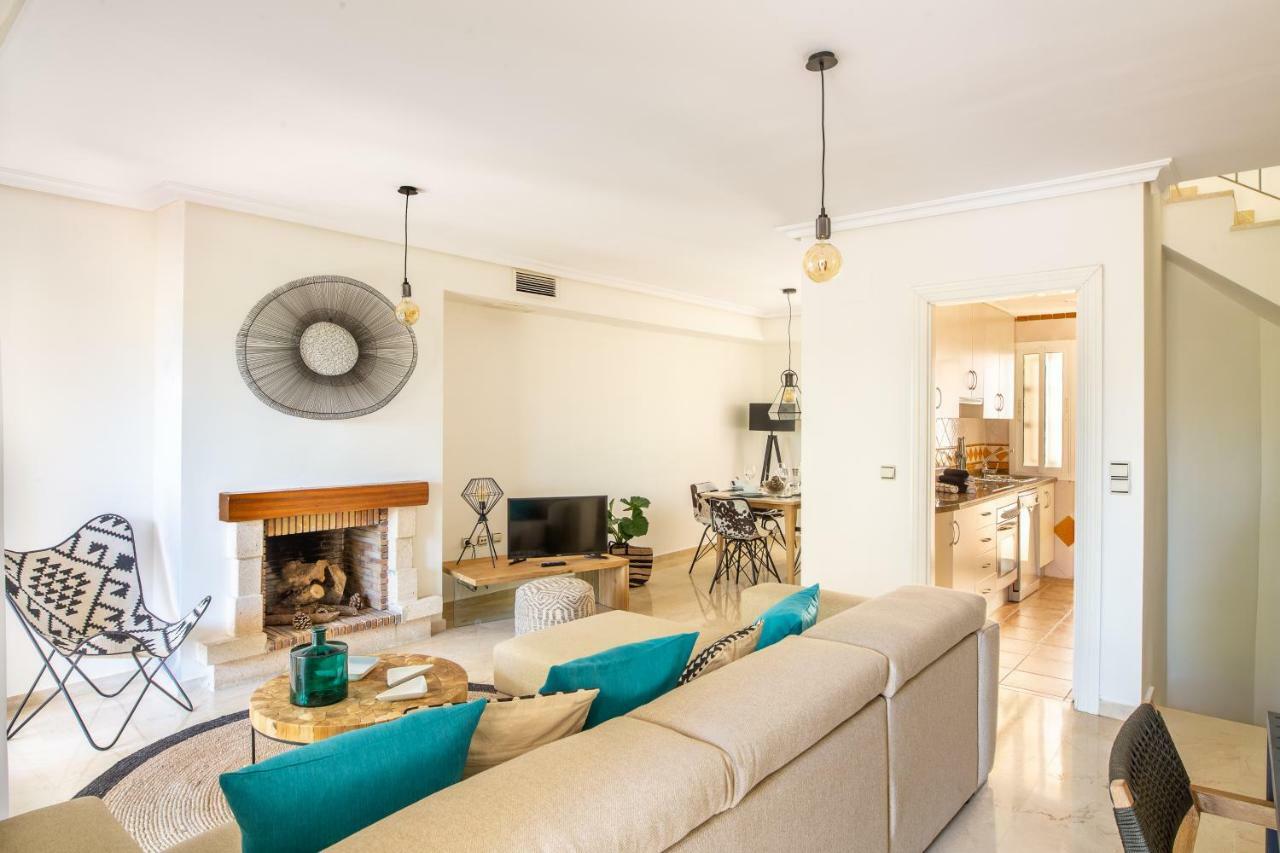 Stylish Townhouse In Beachfront Complex Marbella Exteriör bild
